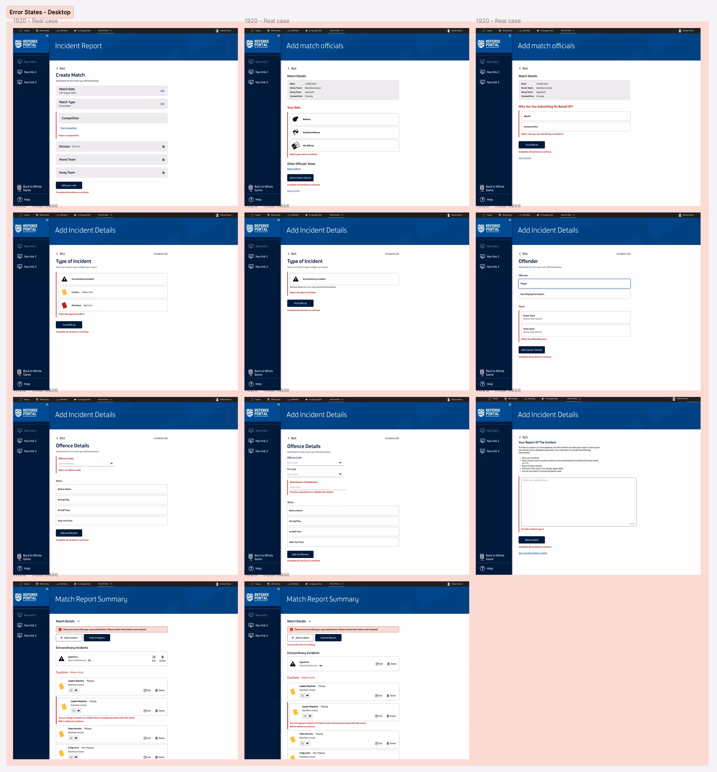 The Football Association — project screenshot 5